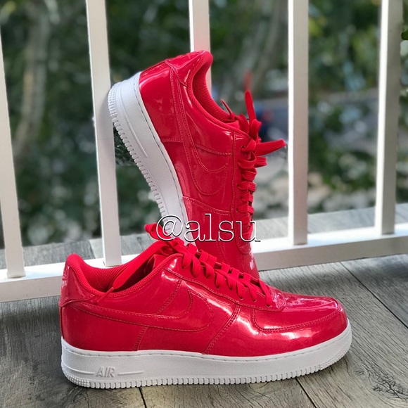 NWT Air Force 1”07 LV8 UV Siren Red M AUTHENTIC - Picture 2 of 8